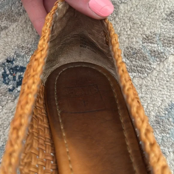 Frye Regina Woven Ballet Flats Sz 9.5 - Picture 8 of 8